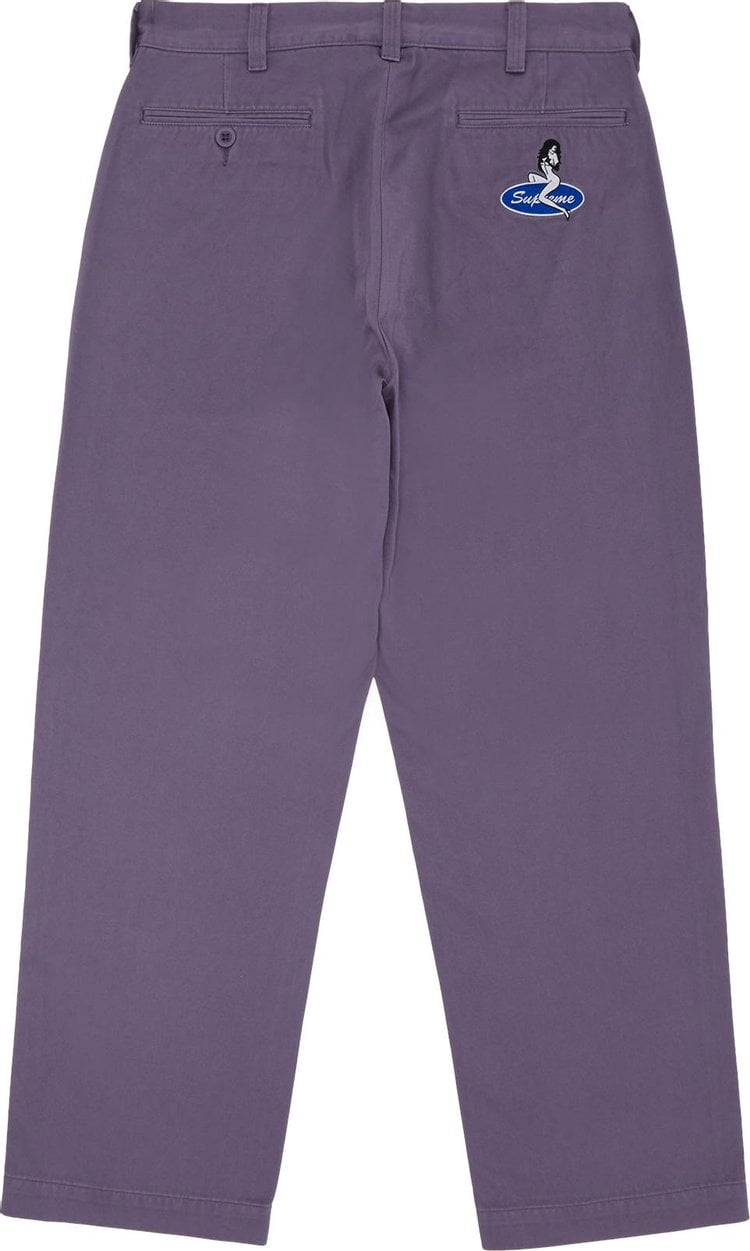 بنطال شينو Supreme "Dusty Purple"، أرجواني