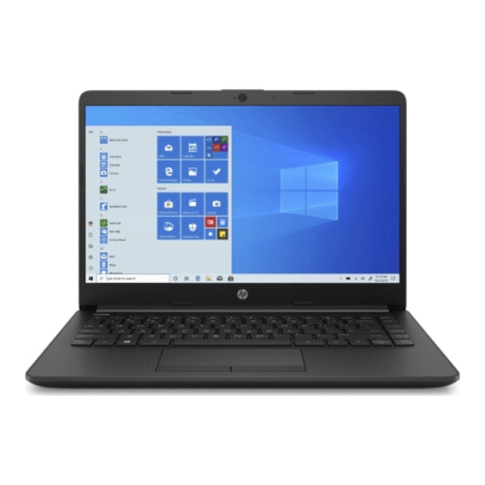 لابتوب HP 14-dk1013dx 14" HD 4GB/128GB، أسود، لوحة مفاتيح إنجليزية