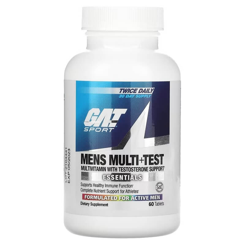 Vitamins for men GAT Mens Multi + Test, 60 tablets