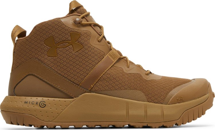 حذاء Under Armor Micro G Valsetz Mid Coyote باللون البني