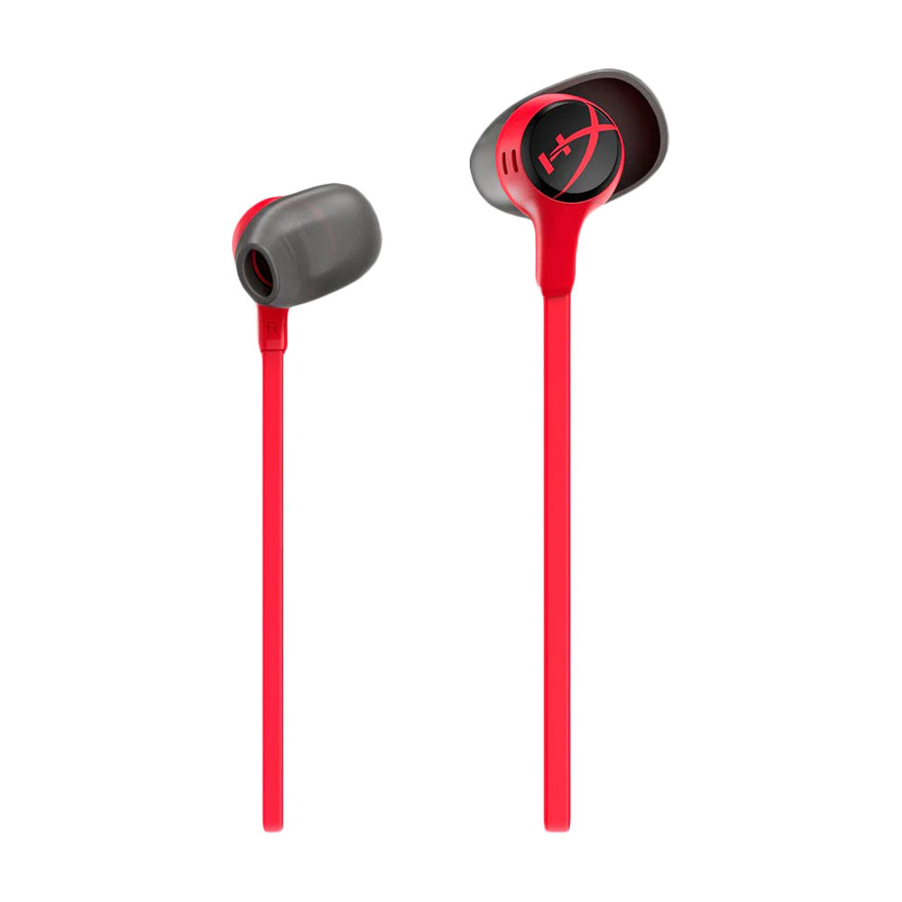 سماعات أذن سلكية HyperX Cloud Earbuds II، باللون الأحمر