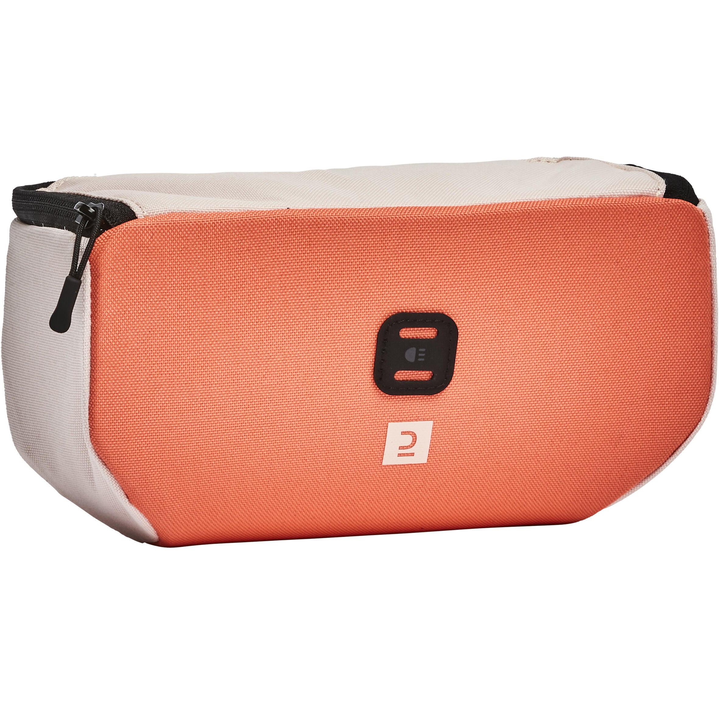 Front bicycle bag for children BTWIN coral