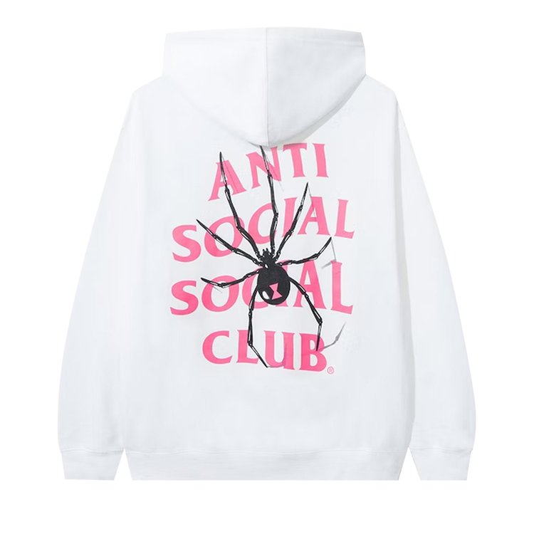 Anti Social Social Club Bitter Hoodie 'White', white