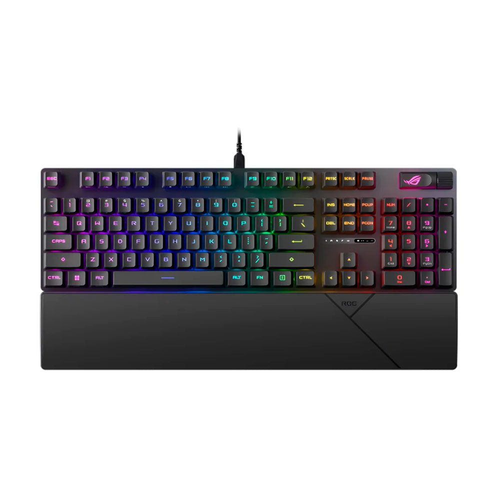 Gaming keyboard Asus ROG Strix Scope II RX, RX Blue, ABS, English layout, black