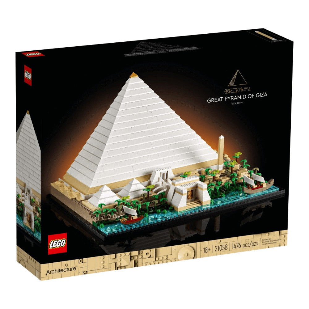 LEGO Architecture Great Pyramid of Giza 21058, 1476 pieces