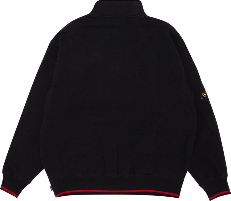 Supreme Milano Half Zip Pullover 'Black', black