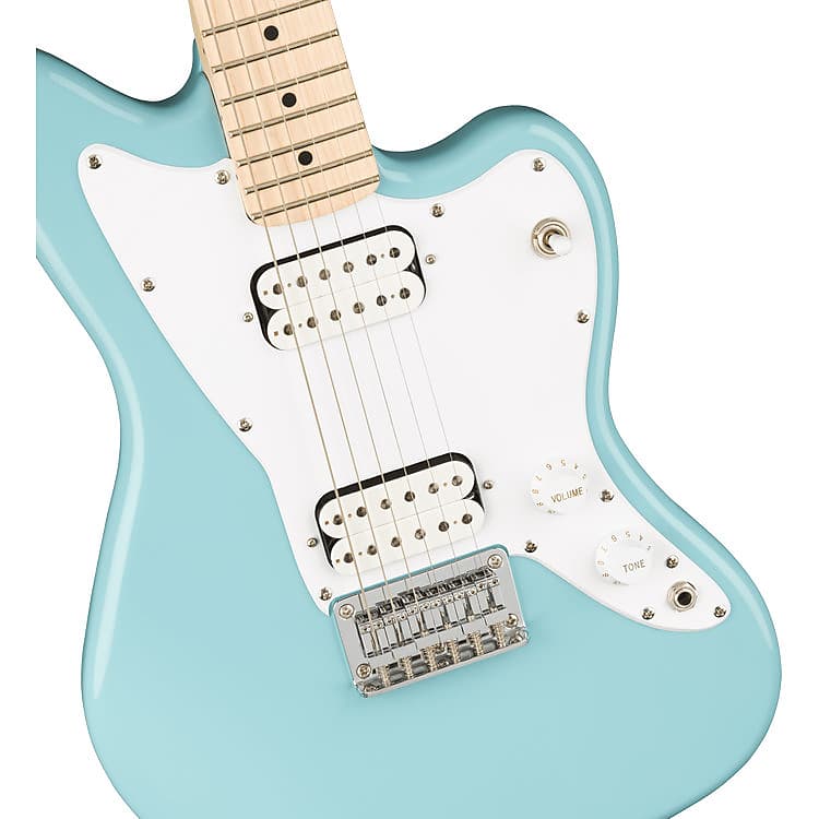 Squier Mini Jazzmaster HH Daphne Blue