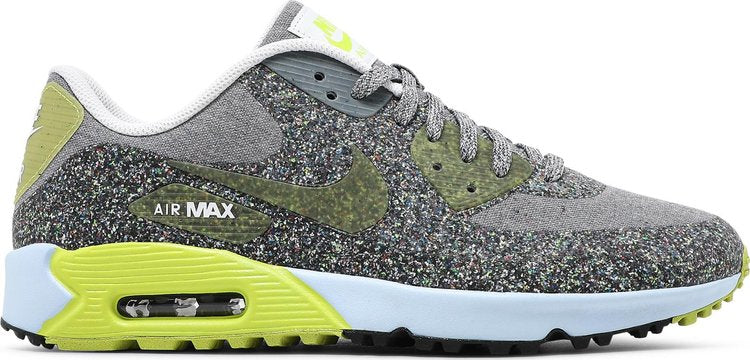 Nike Air Max 90 Golf NRG 'Dust Speckled' Boots, Gray