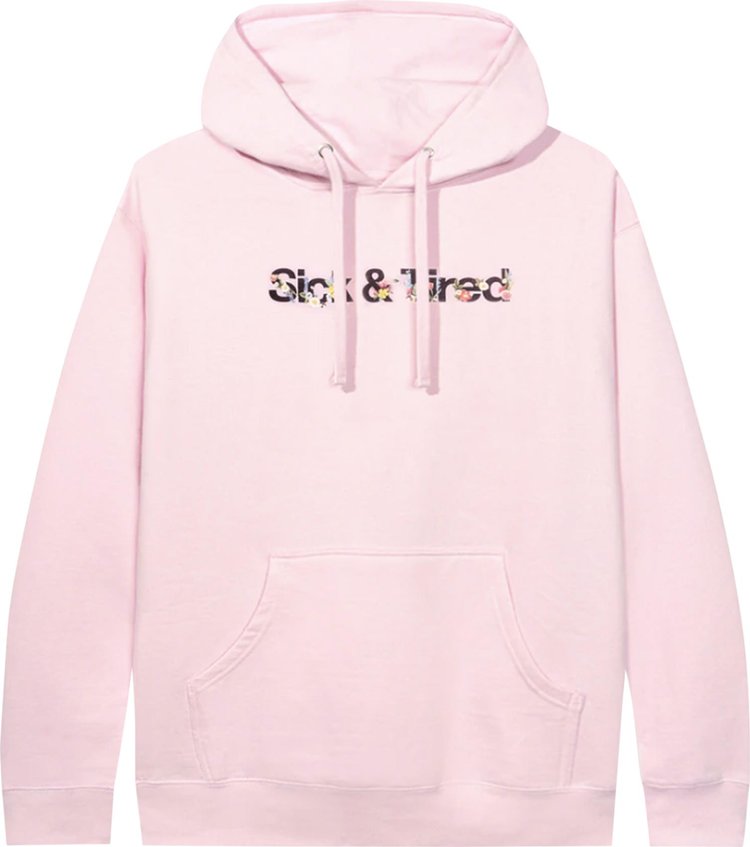 Anti Social Social Club Self Conclusion Hoodie 'Pink', pink