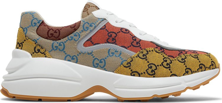 Gucci Rhyton GG Multi Orange sneakers, multicolored