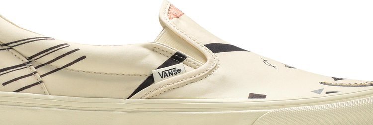 Sneakers Vans MoMA x Classic Slip-On Vasily Kandinskys Orange, cream