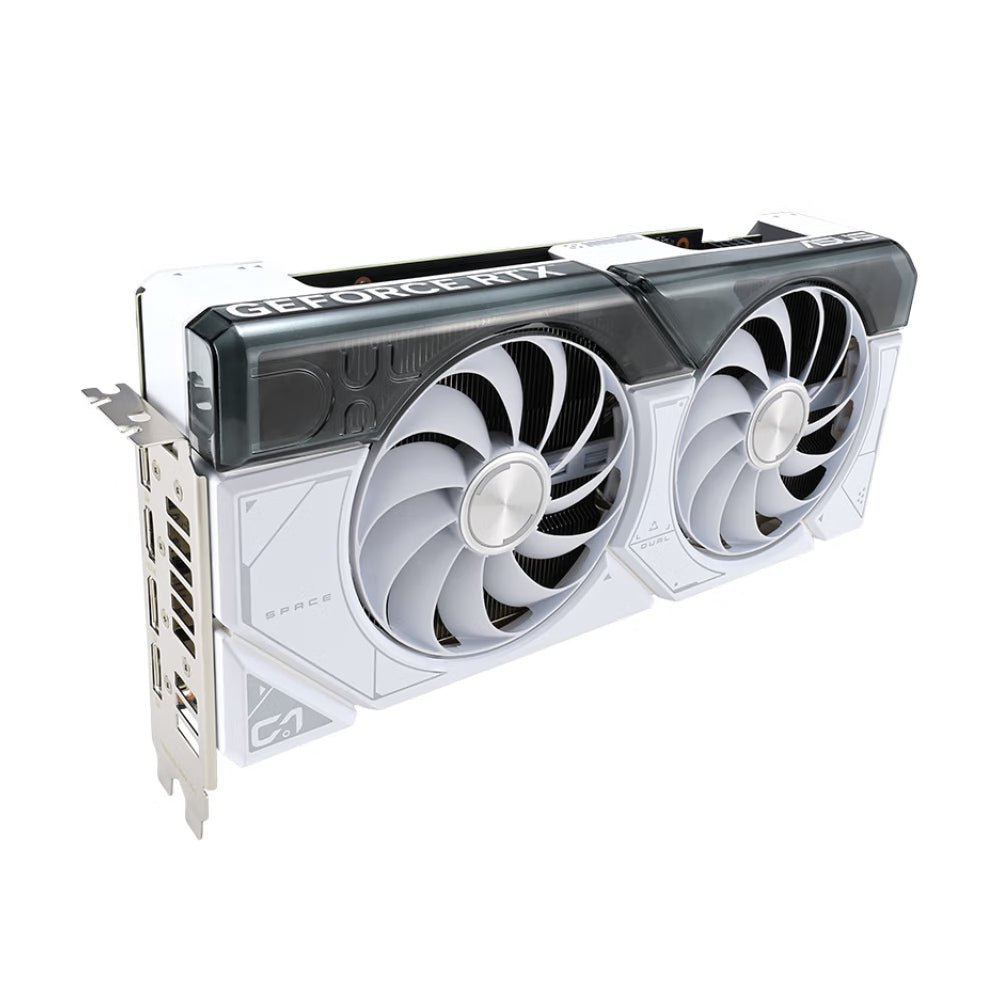 Video card Asus DUAL GeForce RTX 4070 SUPER White OC Edition, 12 GB, white