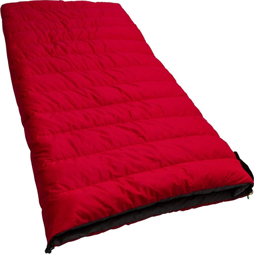 Lowland Ranger Lite Sleeping Bag with Duvet, Red