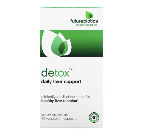 Daily Liver Support 60 Capsules Detox FutureBiotics