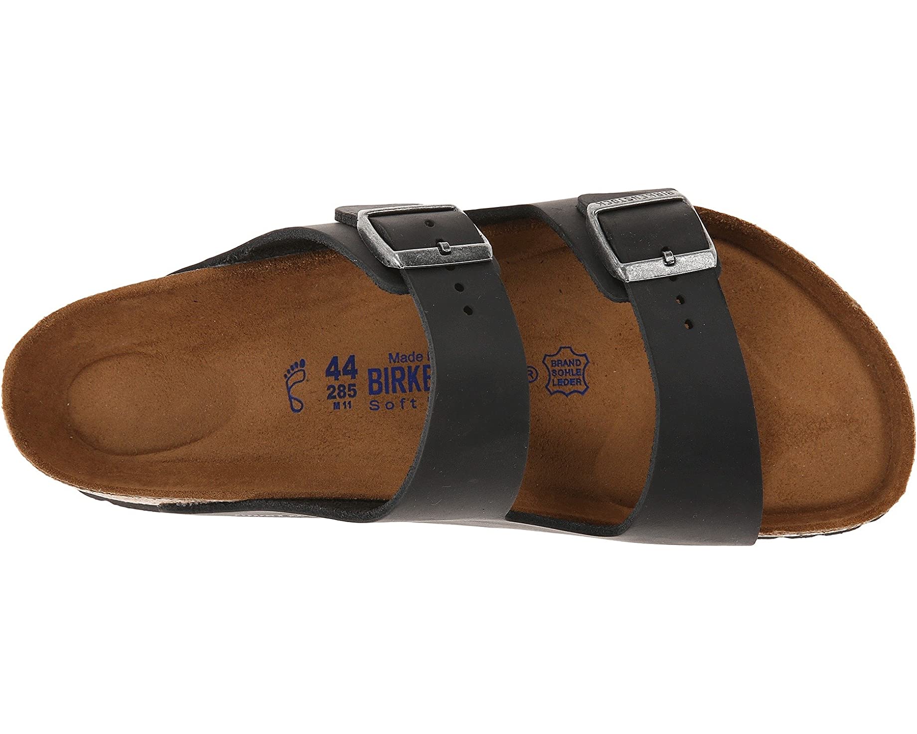 Sandals Arizona Soft Footbed - Leather (Unisex) Birkenstock, leather