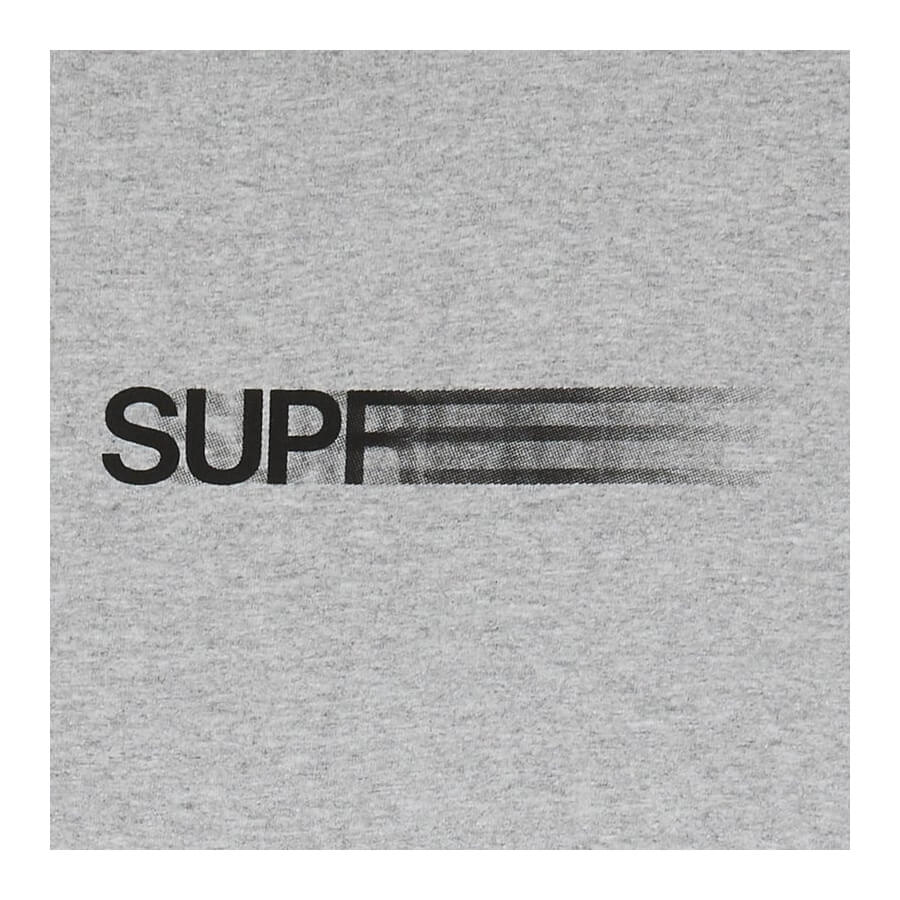 Supreme Motion Logo T-Shirt, Gray