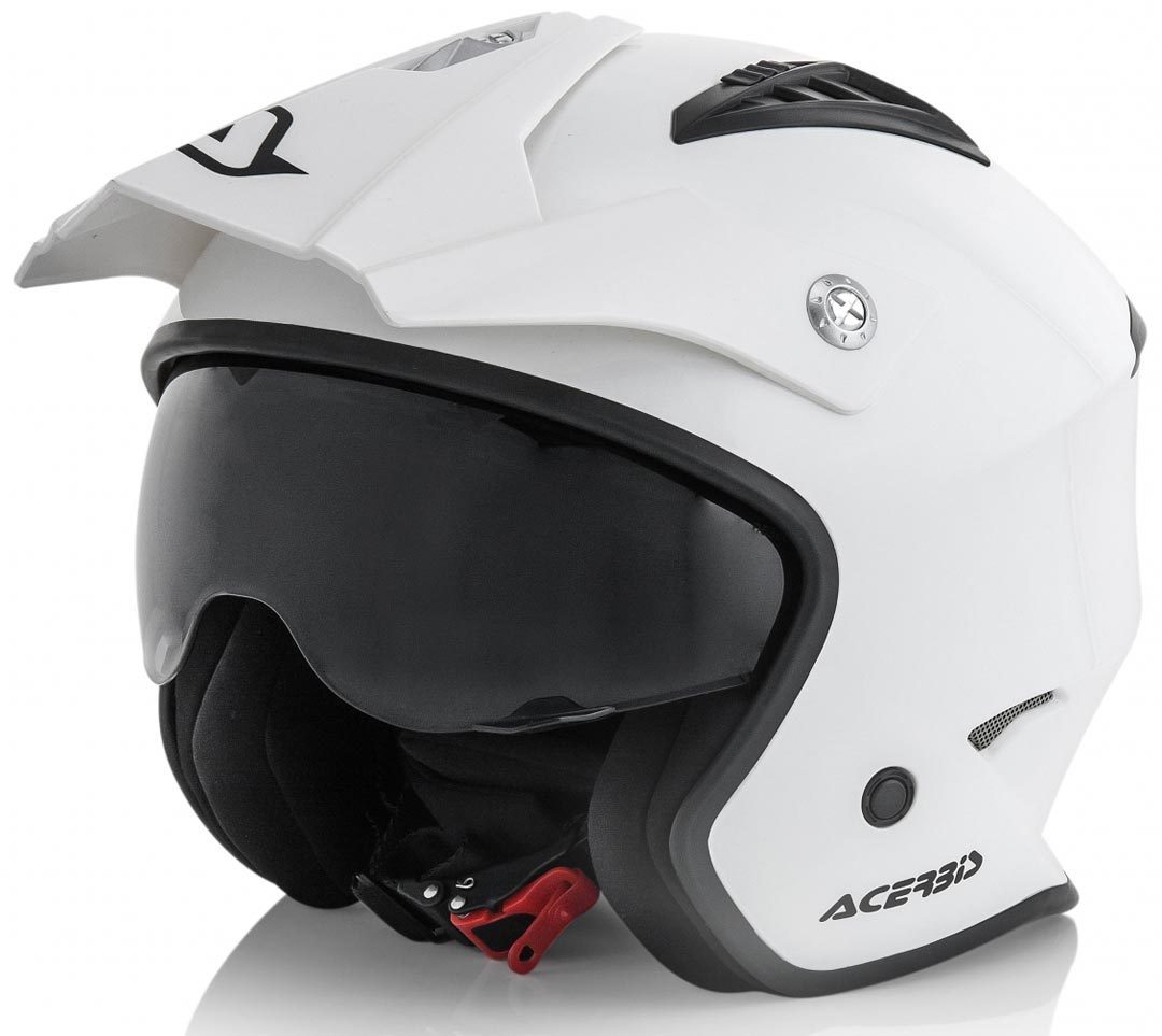 Acerbis Aria jet helmet, white