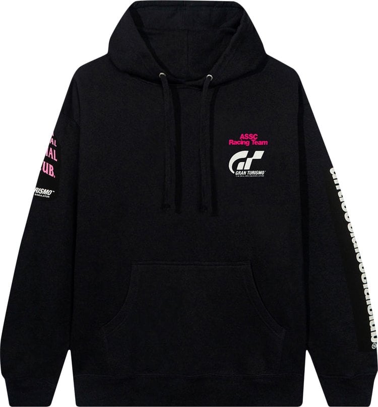 Anti Social Social Club x Gran Turismo Hoodie 'Black', black