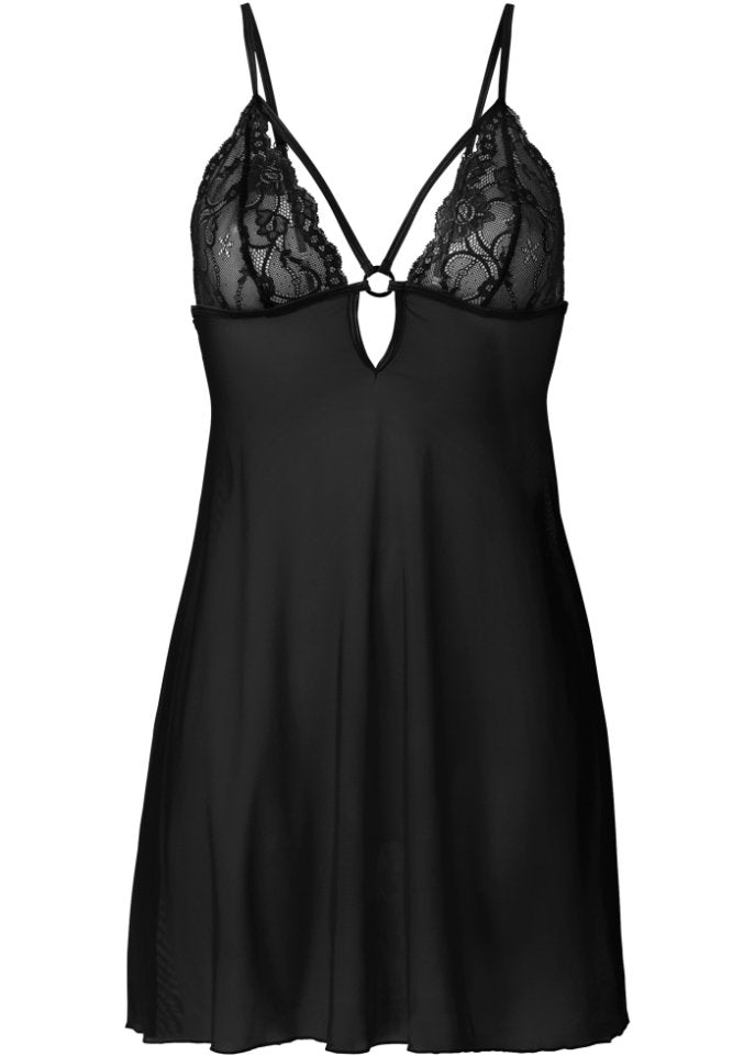 Nightgown Venus, black