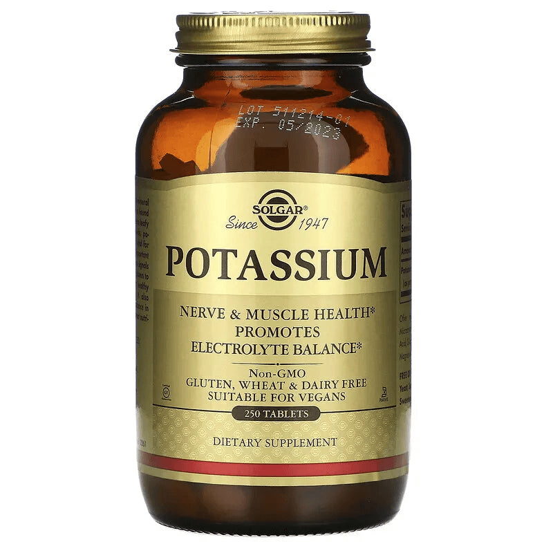 Potassium, 250 tablets, Solgar