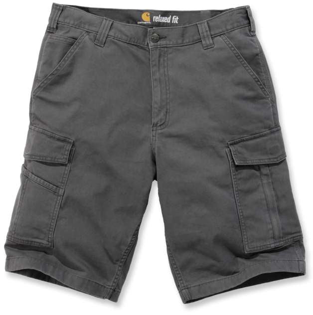 Rugged Flex Rigby Carhartt Cargo Shorts, Black