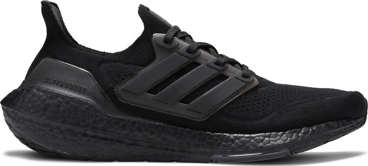 Adidas UltraBoost 21 'Triple Black' sneakers, black