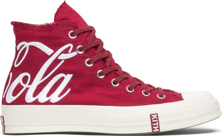 Converse Kith x Coca-Cola x Chuck 70 Hi America sneakers, red