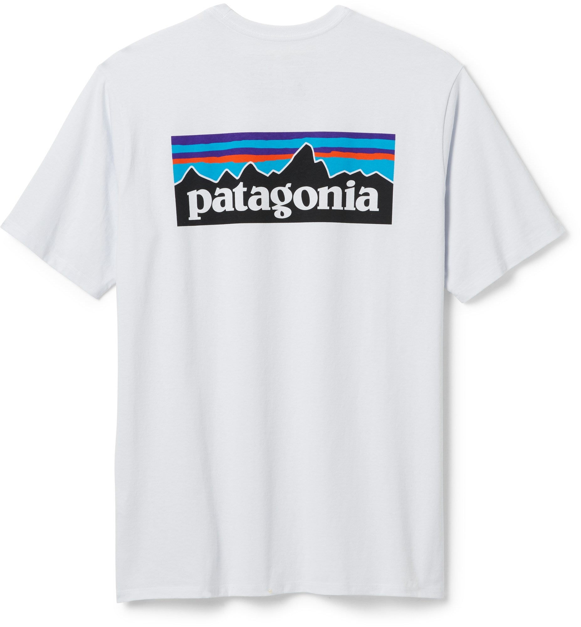 T-shirt P-6 Logo Responsibili - men's Patagonia, white