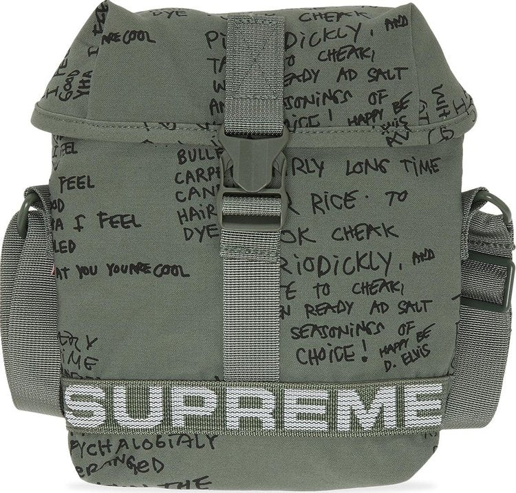 Supreme Field Side Bag Olive Gonz, green