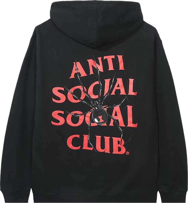 هودي مرير من Anti Social Social Club باللون الأسود