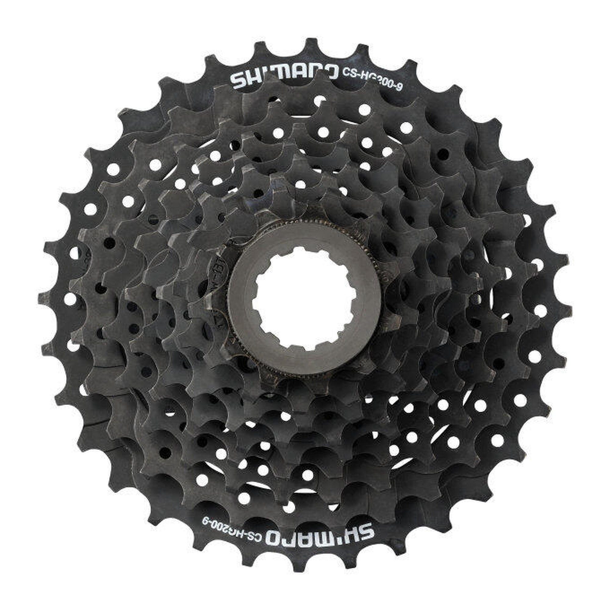 Cassette CS-HG200 9 speed 11-34 SHIMANO, black