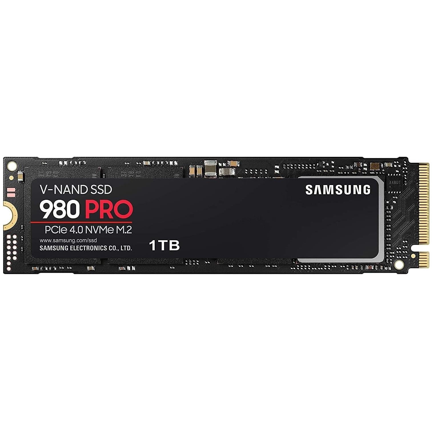 سعة تخزين داخلية Samsung 980 PRO، M.2، 1 تيرابايت [MZ-V8P1T0BW]