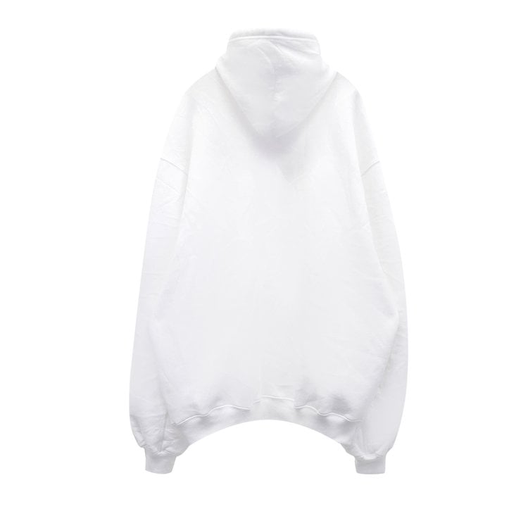 Balenciaga Languages Sport Hoodie 'White', white