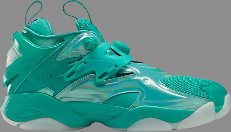 حذاء رياضي Juun jx pump court 'emerald metalic' من Reebok باللون الأخضر