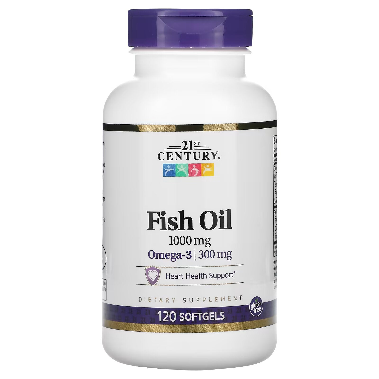 21st Century, Fish Oil, 1000 mg, 120 Softgels