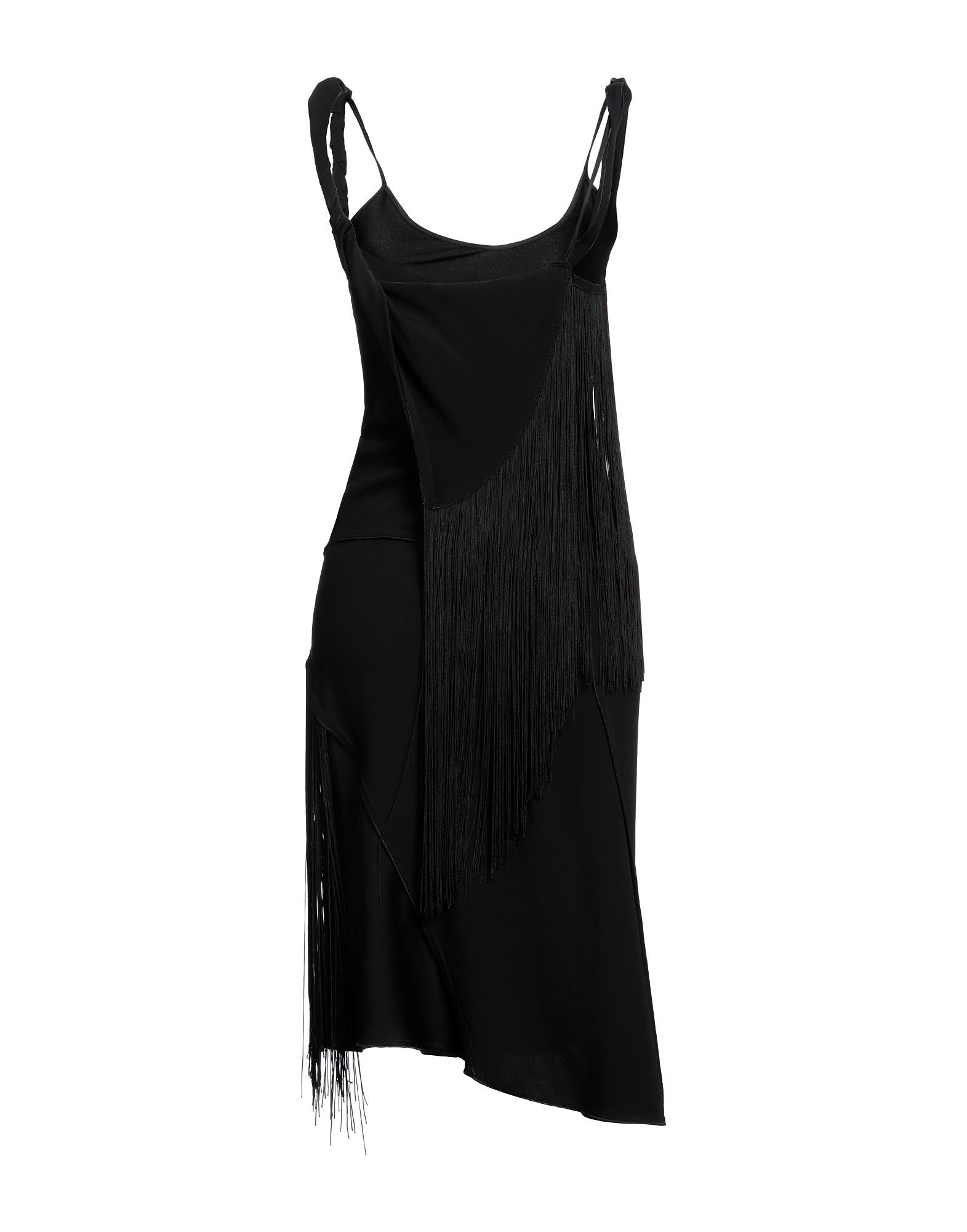 Victoria Beckham Midi Dress, dark black