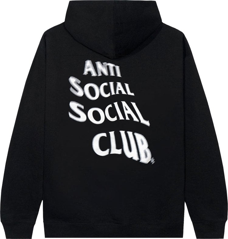 Anti Social Social Club Passing Fad Hoodie 'Black'