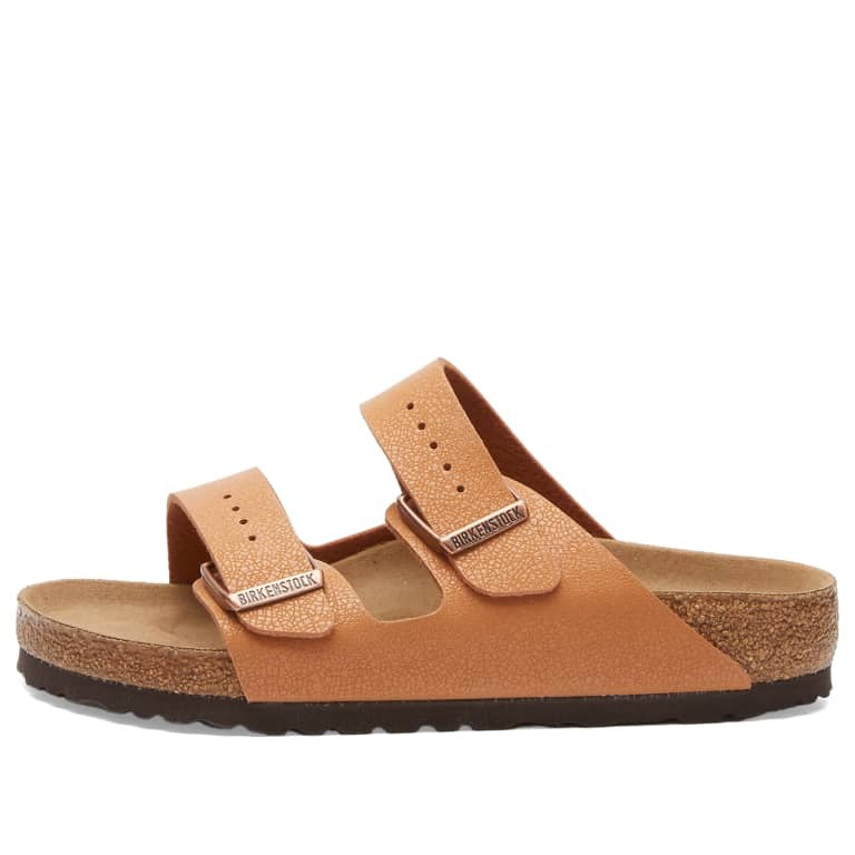 Birkenstock Arizona Vegan Slides, Brown