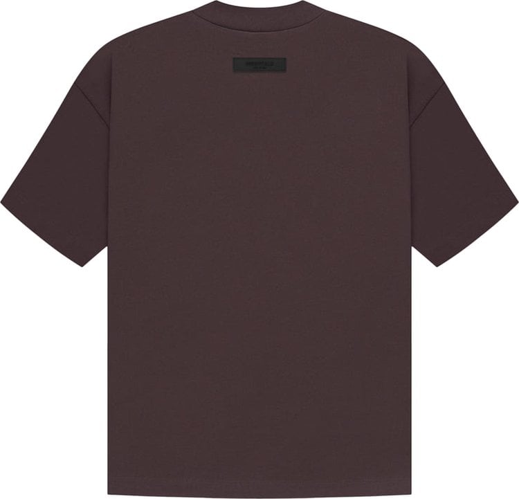 Fear of God Essentials Short-Sleeve Tee 'Plum', Brown