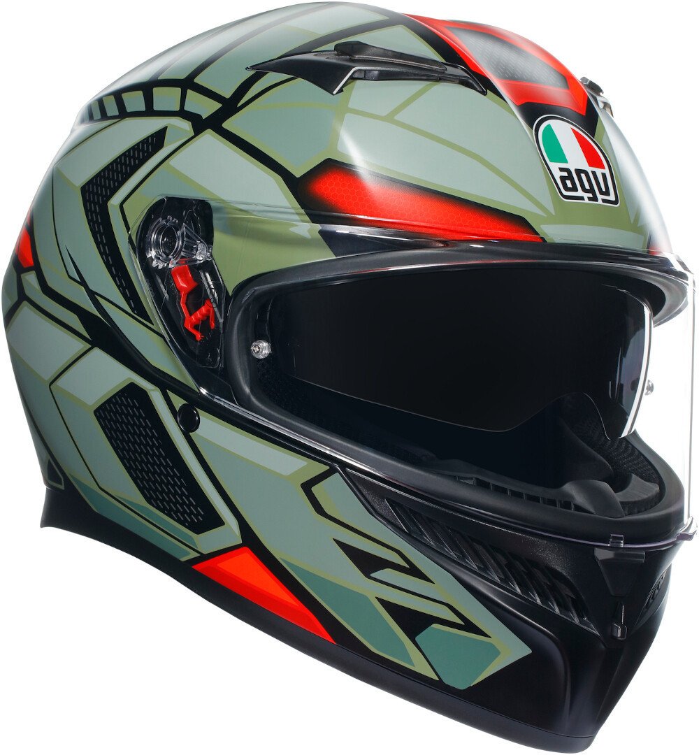 AGV K3 Decept helmet with pattern