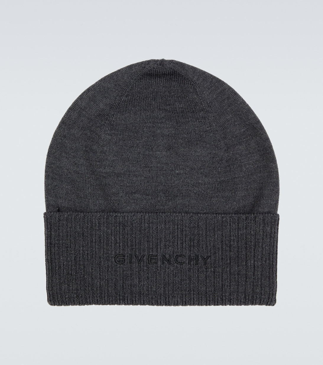 Givenchy embroidered wool hat, black