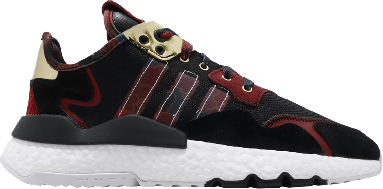 Adidas Nite Jogger 'Chinese New Year' Sneakers, Black