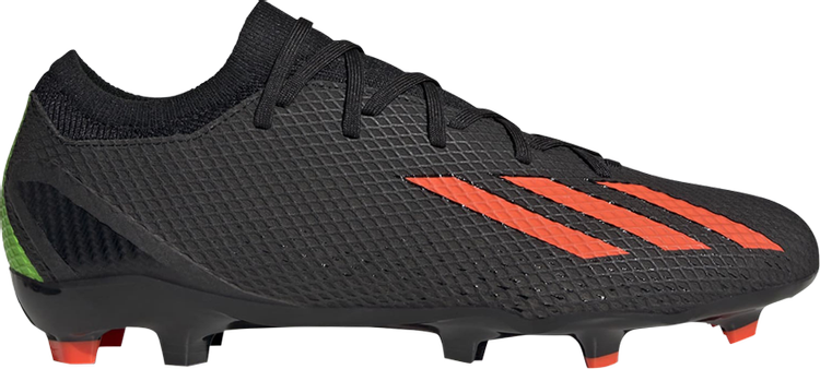 Adidas X Speedportal.3 FG 'Black Solar Red' Boots, Black