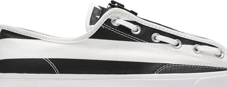 Converse TheSoloist x Jack Purcell Zip Ox Black Americana sneakers, black