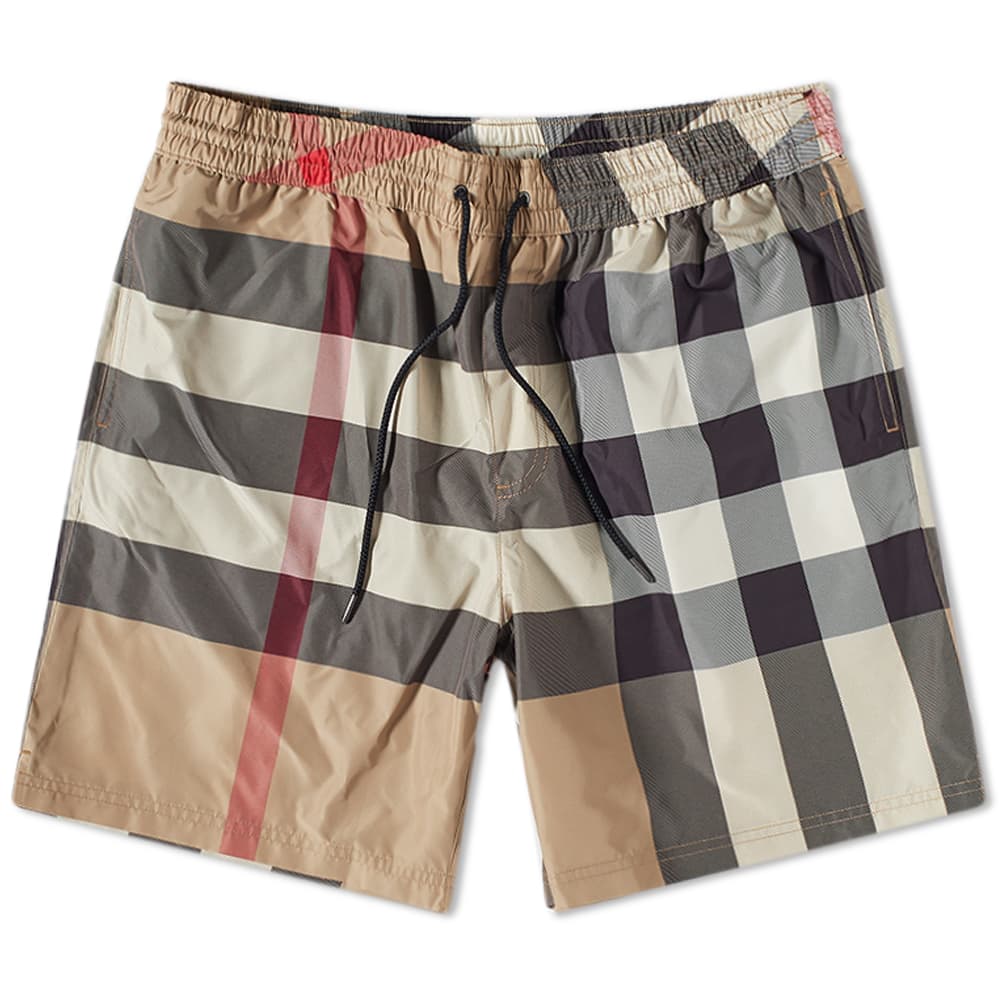 Guildes Burberry Checkered Swim Shorts