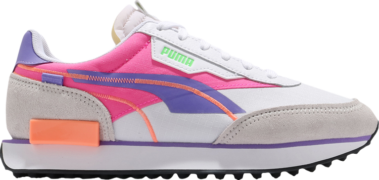 Sneakers Puma Future Rider Twofold SD White Luminous Purple, multicolor