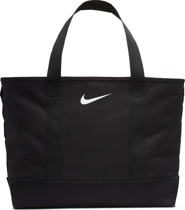 حقيبة Nike x Stussy Tote باللونين الأسود والأبيض، باللون الأسود