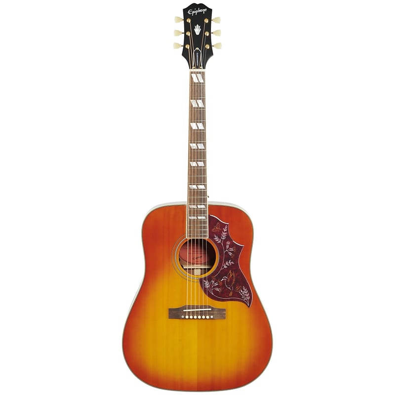 جيتار كهربائي صوتي Epiphone Hummingbird Aged Cherry Sunburst