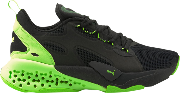 Sneakers Puma XETIC Halflife Black Green Glare, black