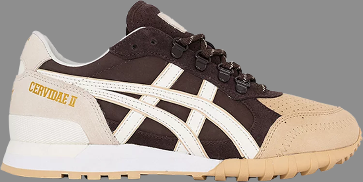 حذاء رياضي Woei x colorado 85 'cervidae ii' من Asics، باللون البني